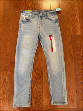 Boys George Light Blue Slim Fit Stretch Jeans Size 7